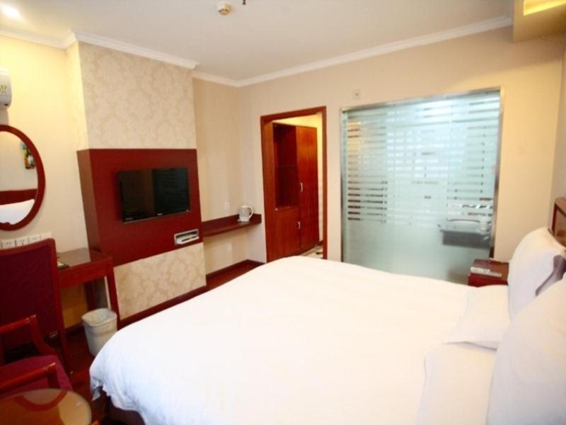 Greentree Inn Jiangsu Huaian Chuzhou Avenue Business Hotel Huajan Kültér fotó