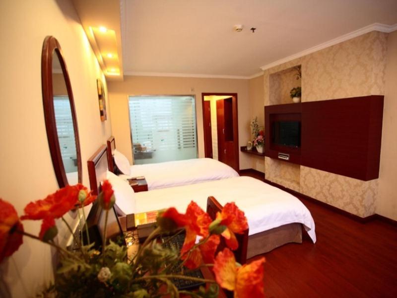 Greentree Inn Jiangsu Huaian Chuzhou Avenue Business Hotel Huajan Kültér fotó