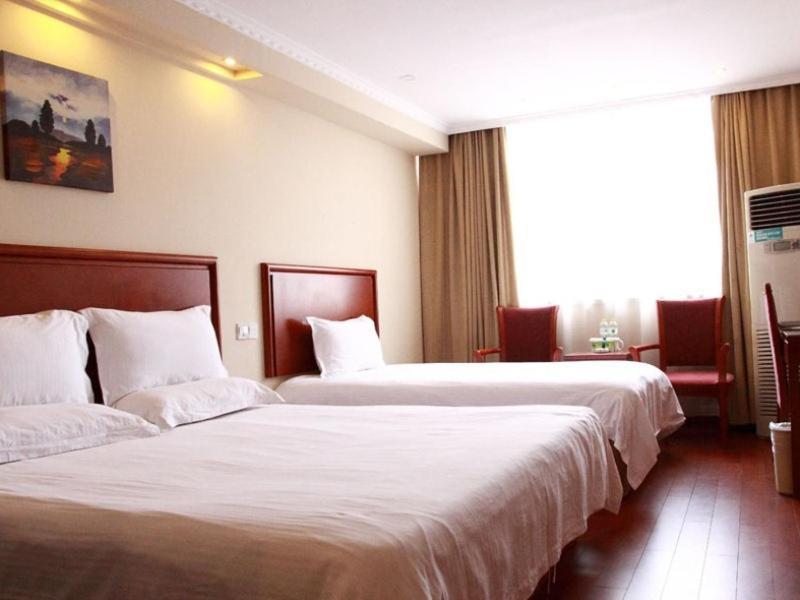 Greentree Inn Jiangsu Huaian Chuzhou Avenue Business Hotel Huajan Kültér fotó