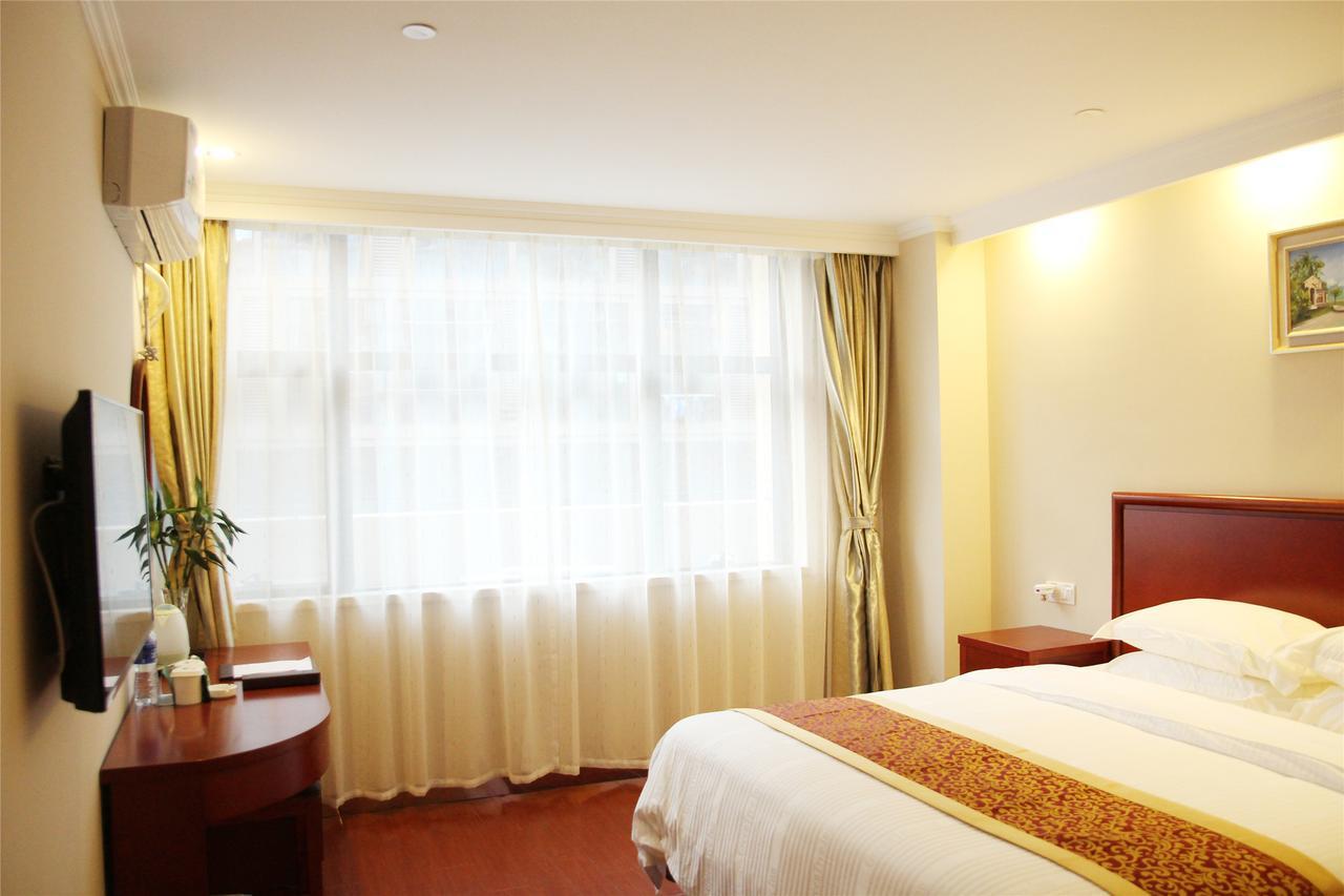 Greentree Inn Jiangsu Huaian Chuzhou Avenue Business Hotel Huajan Kültér fotó