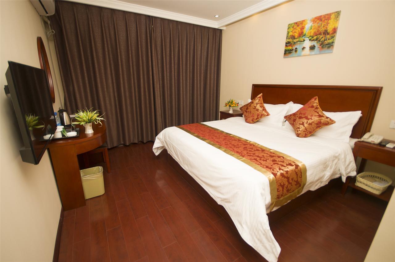 Greentree Inn Jiangsu Huaian Chuzhou Avenue Business Hotel Huajan Kültér fotó