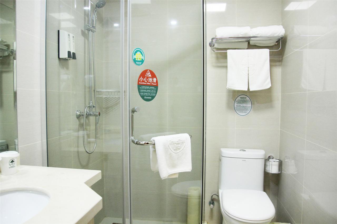 Greentree Inn Jiangsu Huaian Chuzhou Avenue Business Hotel Huajan Kültér fotó