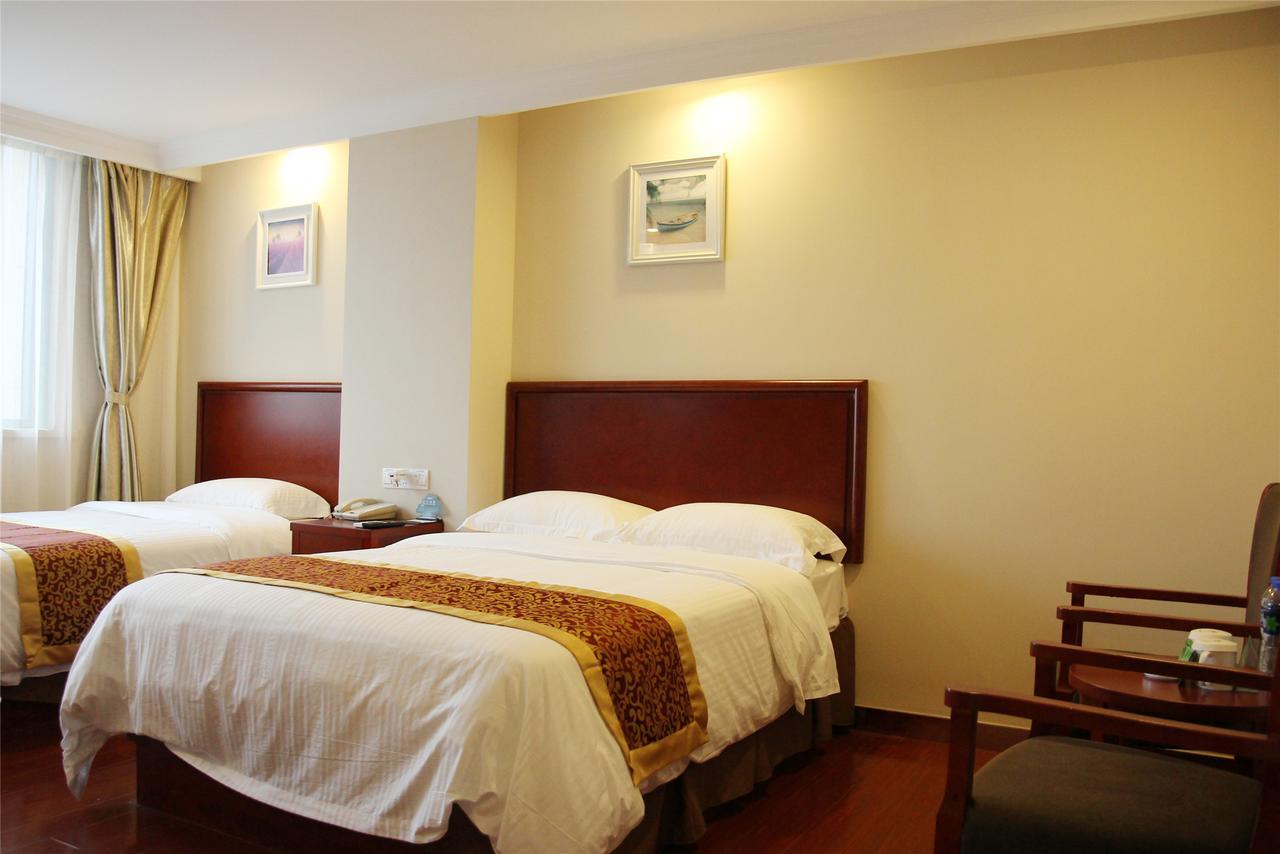 Greentree Inn Jiangsu Huaian Chuzhou Avenue Business Hotel Huajan Kültér fotó