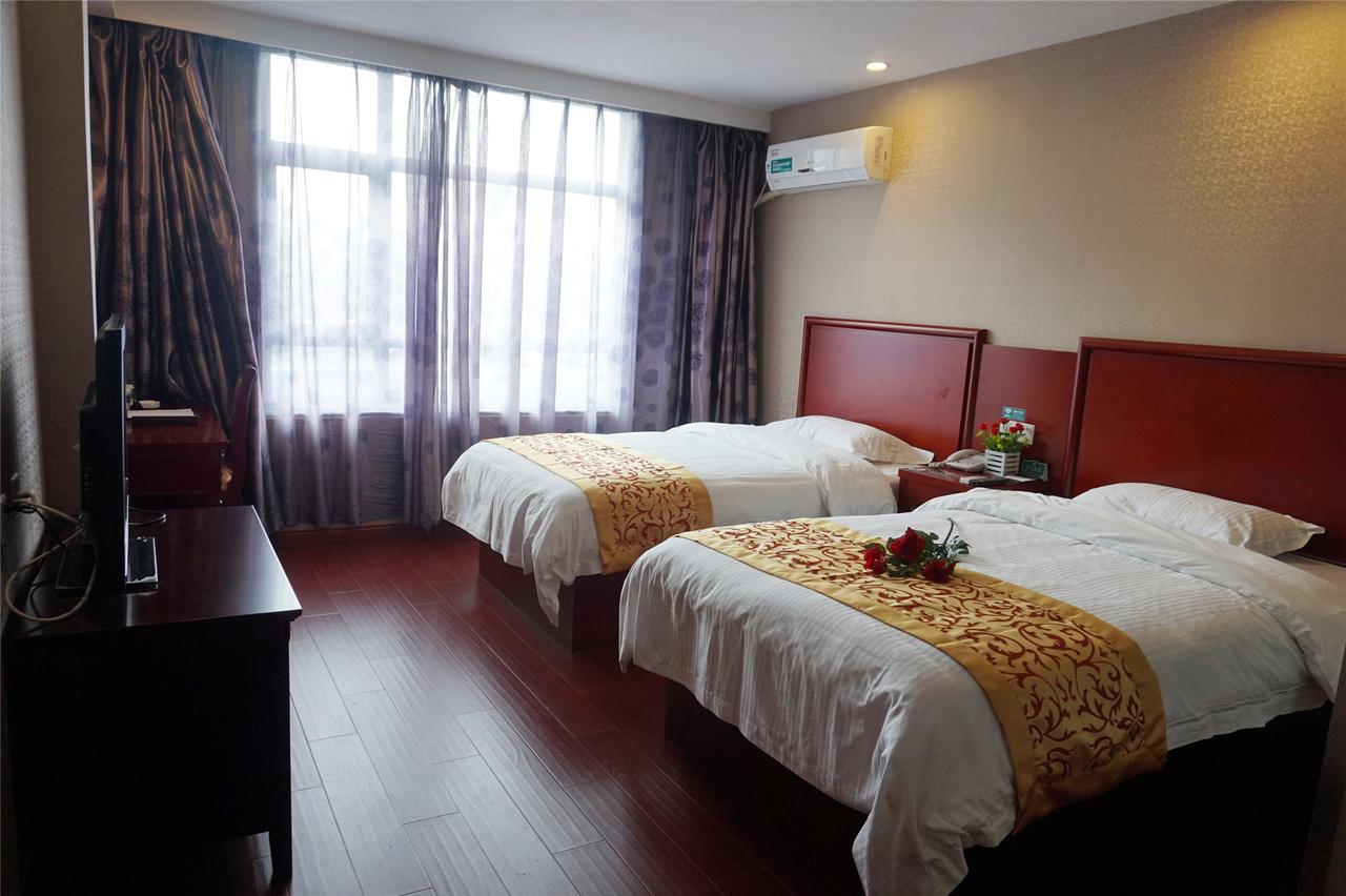 Greentree Inn Jiangsu Huaian Chuzhou Avenue Business Hotel Huajan Kültér fotó