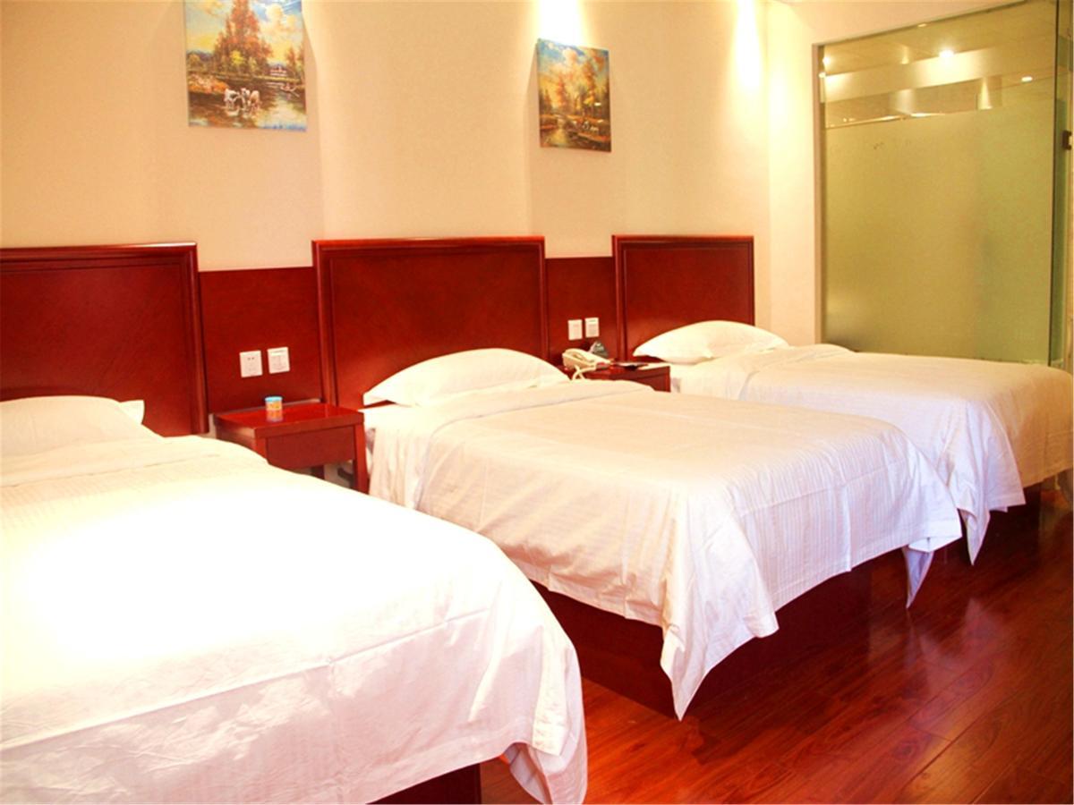 Greentree Inn Jiangsu Huaian Chuzhou Avenue Business Hotel Huajan Kültér fotó