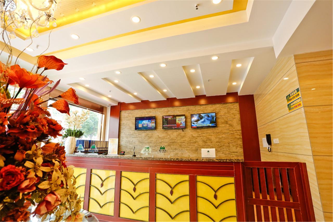 Greentree Inn Jiangsu Huaian Chuzhou Avenue Business Hotel Huajan Kültér fotó