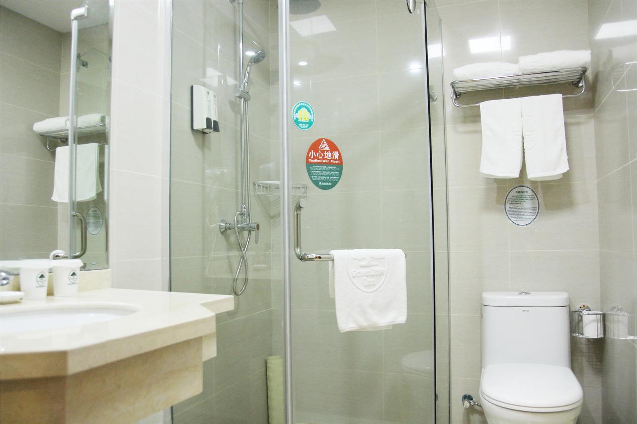 Greentree Inn Jiangsu Huaian Chuzhou Avenue Business Hotel Huajan Kültér fotó